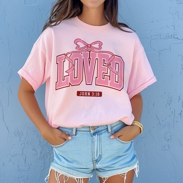 Loved John 3:16 tee