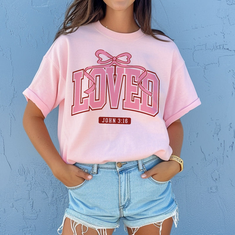 Loved John 3:16 tee