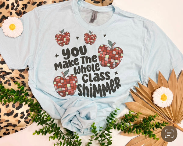 Make the whole class shimmer