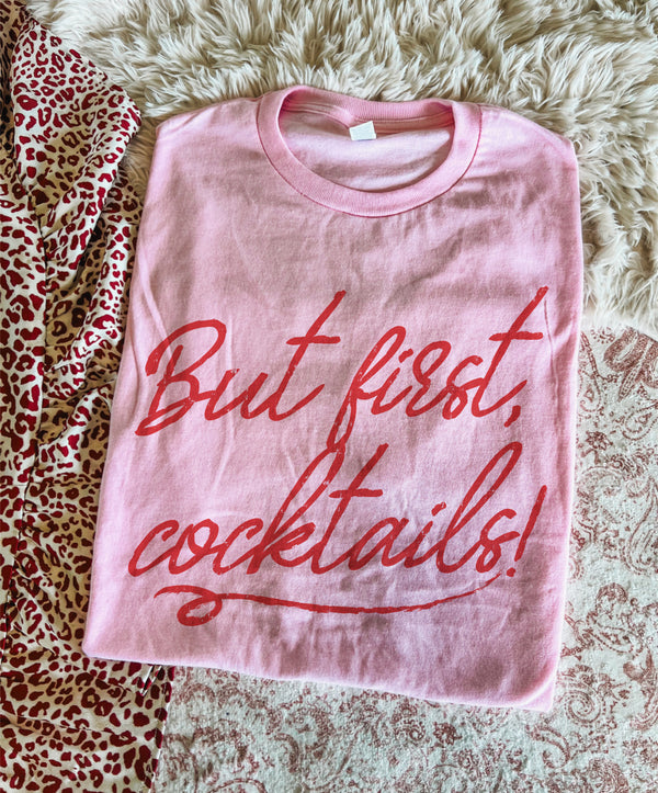 But first cocktails