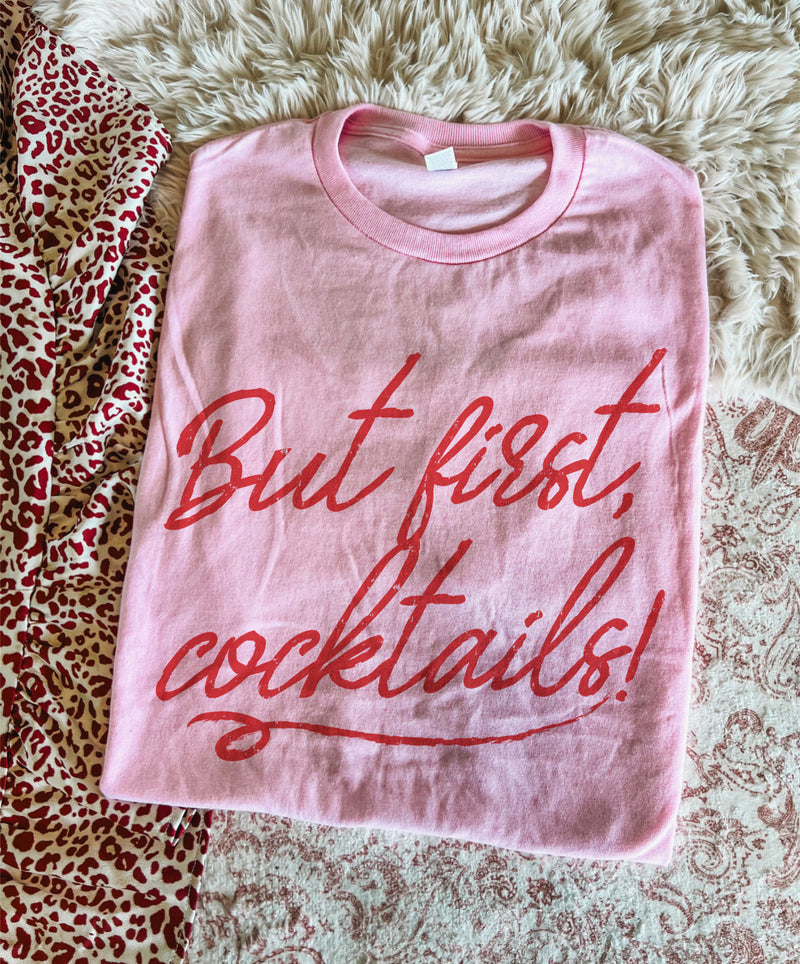 But first cocktails