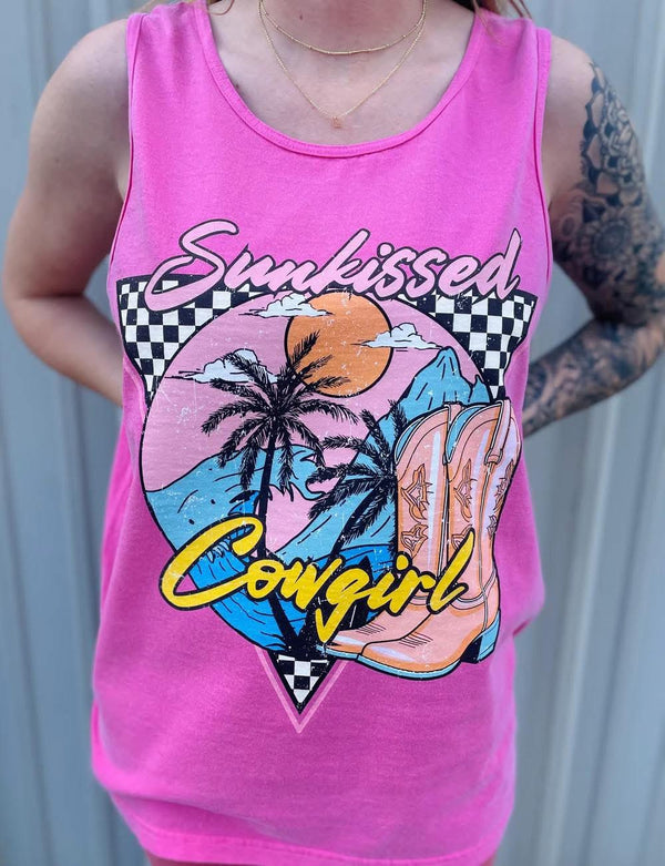SUNKISSED cowgirl tank
