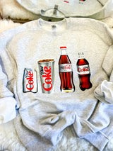 Diet coke, diet Dr Pepper, Coke Zero and Dr Pepper design sweatshirt or tee