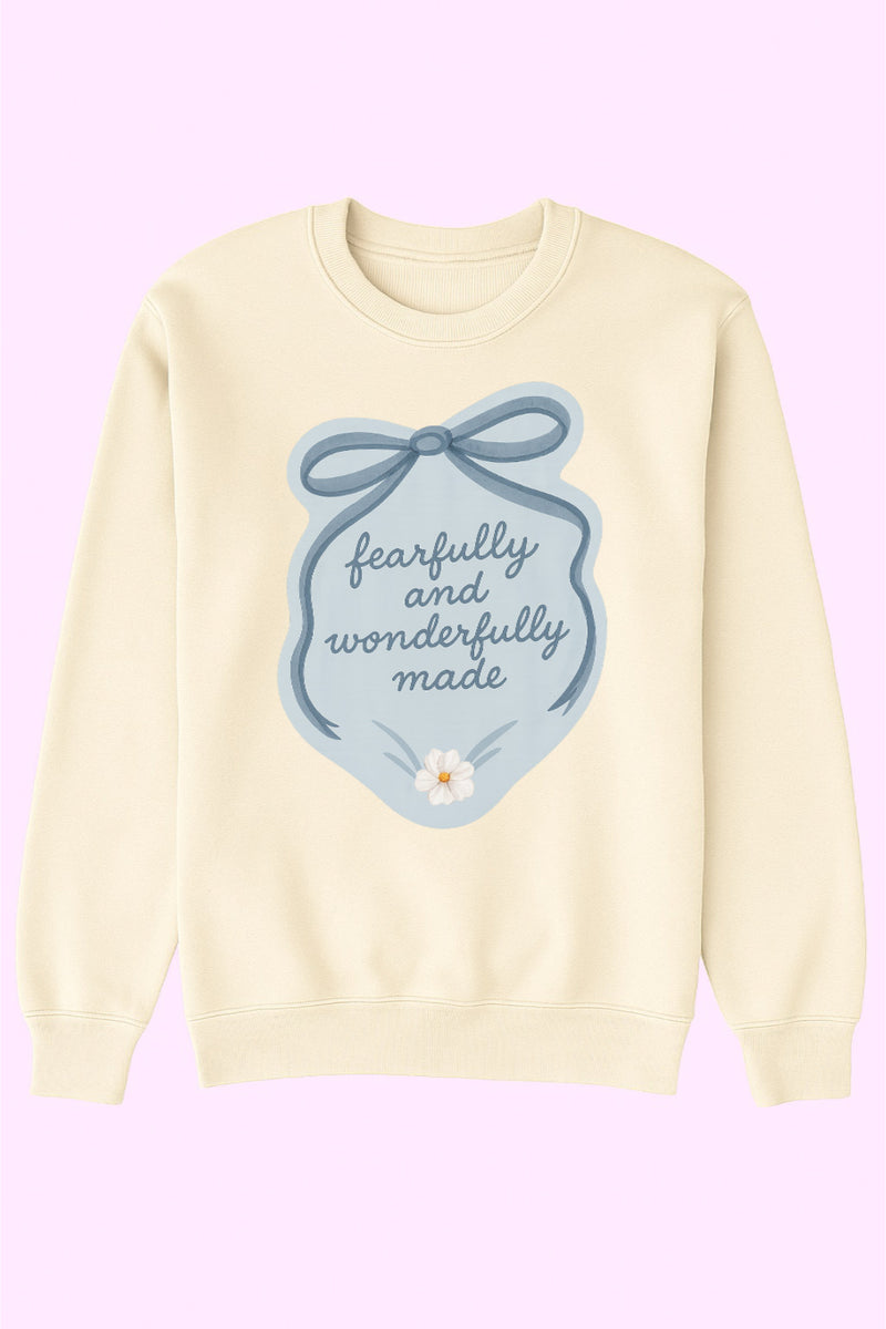 Fearfully & wonderfully made sweatshirt /tee