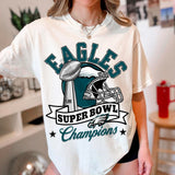 Super Bowl EAGLES champs 2025 sweatshirt or tee