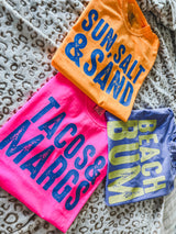 Vivid summer comfort colors tee (3 options)