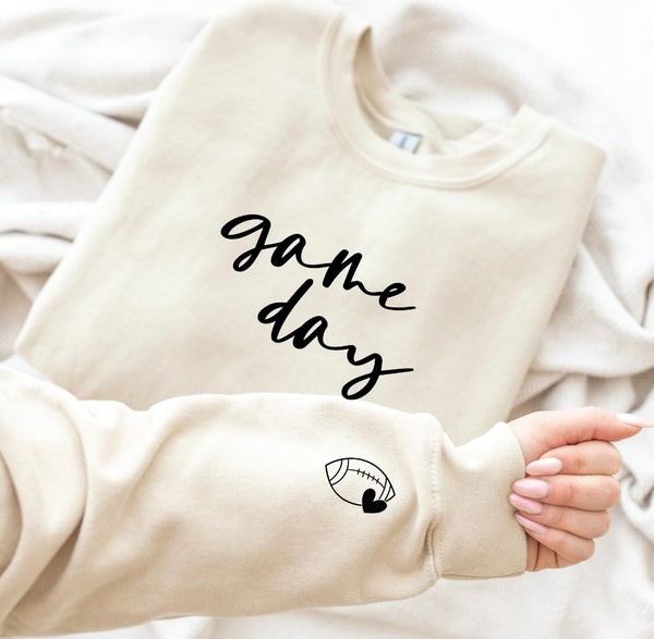 Gameday Sleeve detail sweatshirt