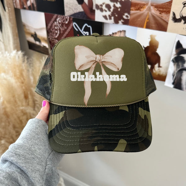 Camo - Bow Otto hat
