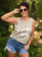 Hoochie Mama / Daddy camo comfort colors tank