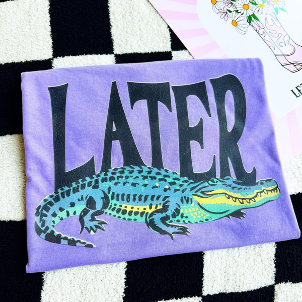 Later gator tee