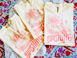 Sunshine on my mind tee