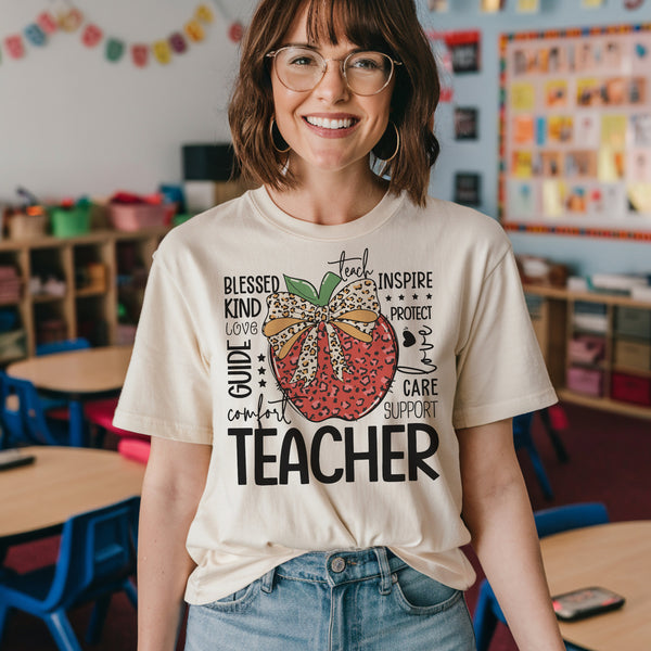 Inspire, protect, guide teacher tee