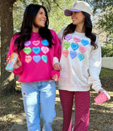 Candy Hearts Mom Life sweatshirt or tee