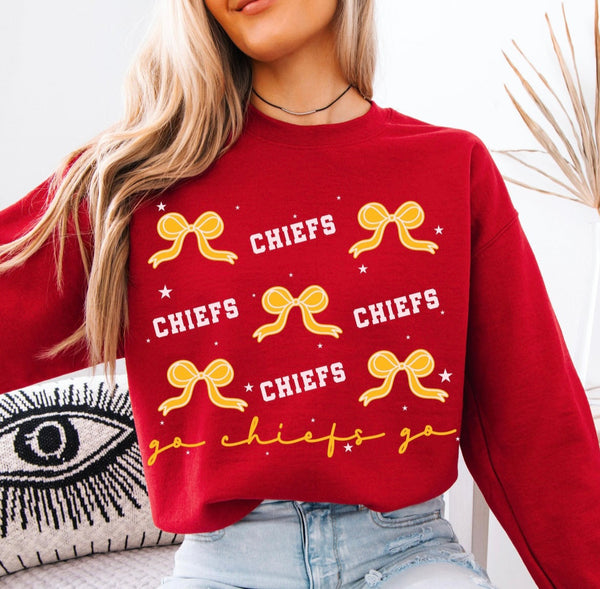 Cutie Chiefs Red sweatshirt