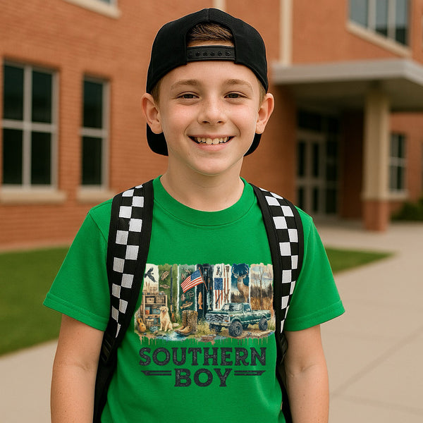 Southern boy youth tee