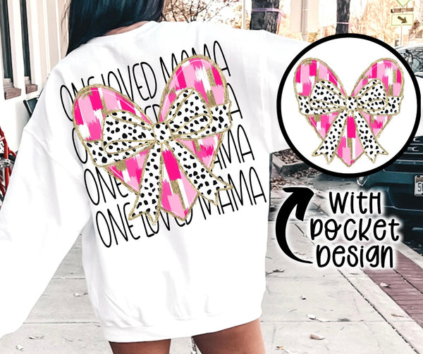 One Loved Mama Pretty Heart sweatshirt