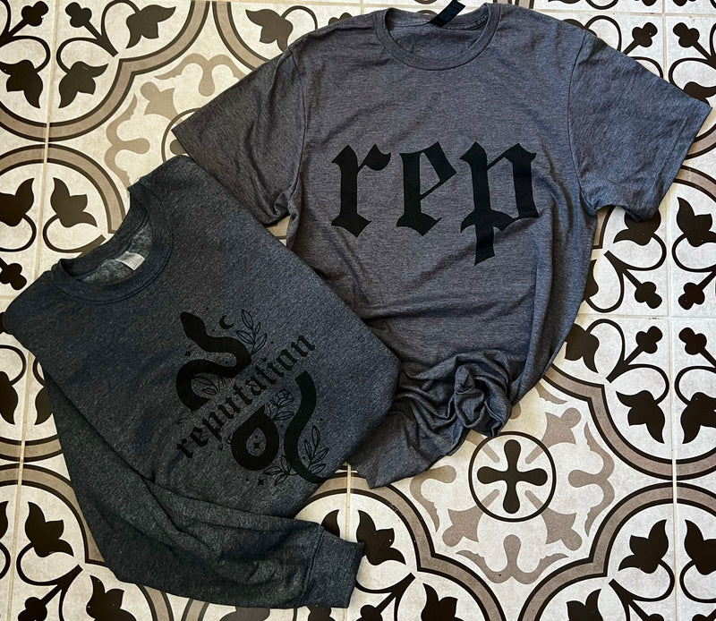 REP / Reputation tee or sweater