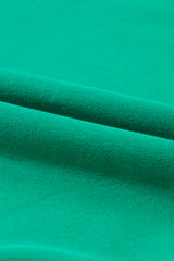 Green MERRY Print Drop Sleeve Pullover Sweatshirt