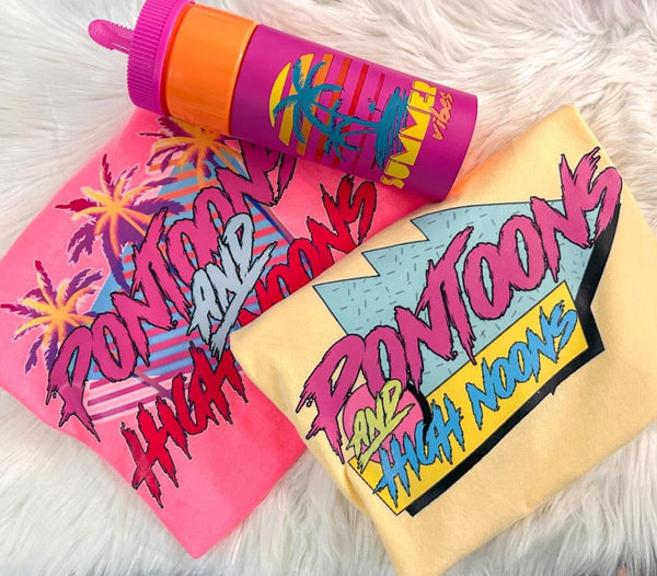 Pontoon & high noon tees
