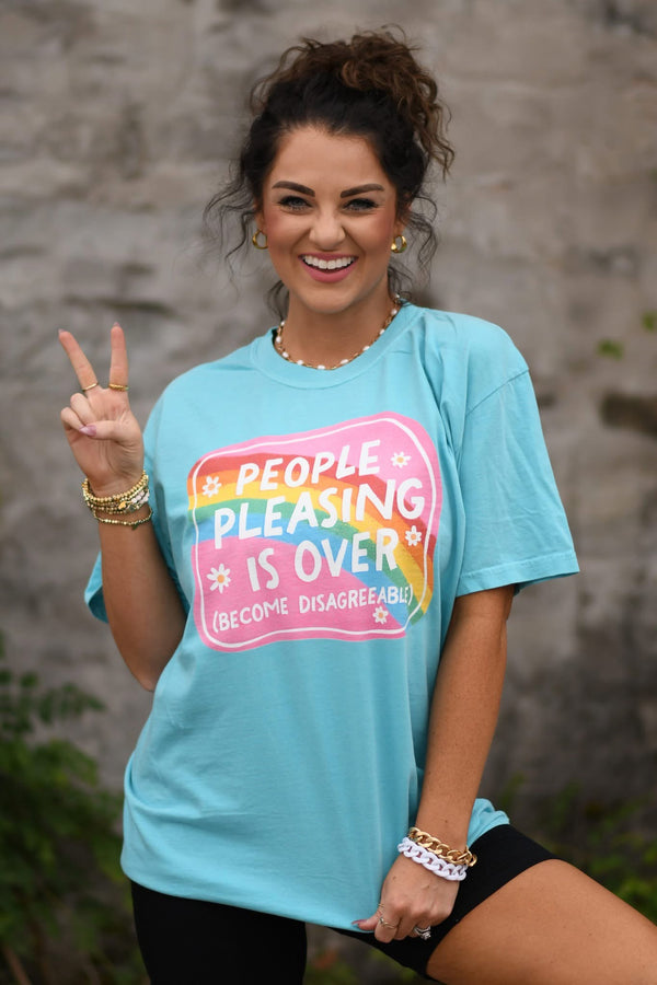 People pleasing is over, become disagreeable tee