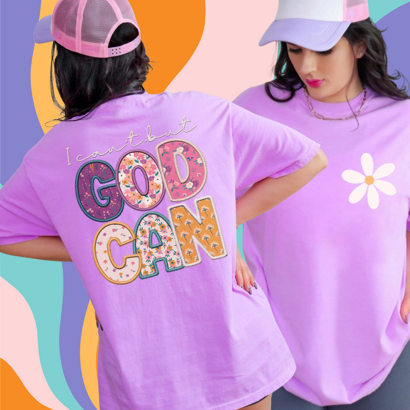 I can’t but God can tee