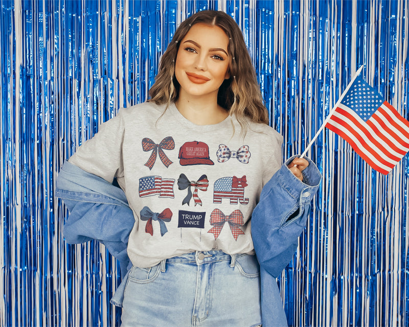 Trump Vance Coquette design tee