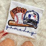 MLB Gameday faux bling tees