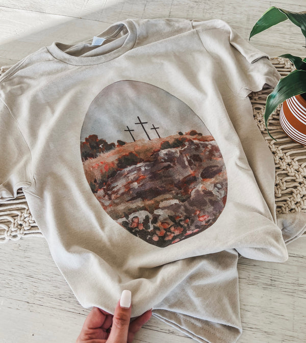3 crosses tee