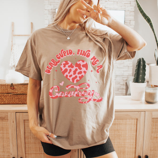 Dear Cupid, find me a cowboy tee