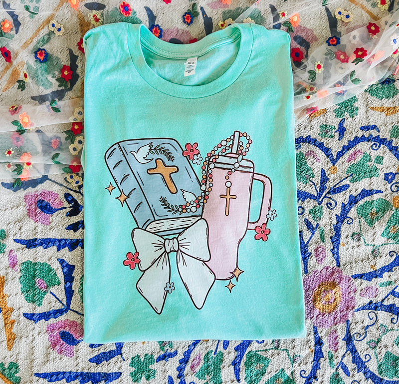 Stanley & my Bible tee