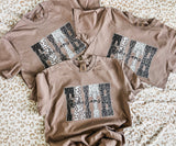 Faith espresso comfort colors tee