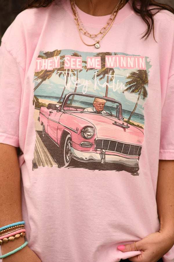 They See me Winnin Trump tee