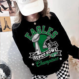 Super Bowl EAGLES champs 2025 sweatshirt or tee