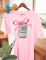 Girly chic drinks tee (multiple options)