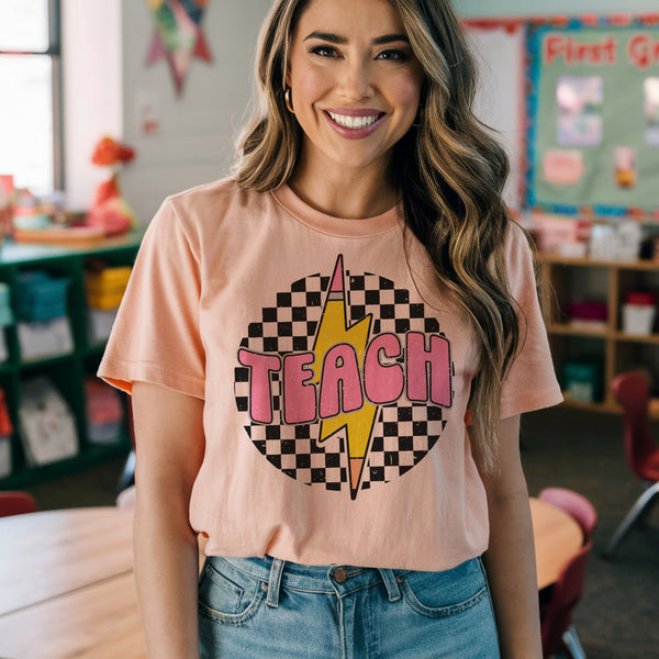 Teach ⚡️ pencil tee