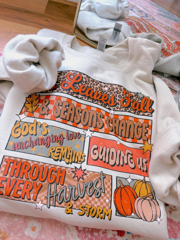Leaves Fall & seasons change sweatshirt