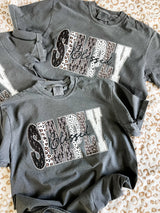Simply blessed comfort colors pepper tee