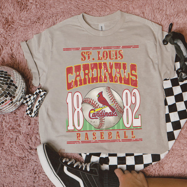 St. Louis Cardinals classic baseball sweater or tee