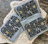 Scoot my coochie against concrete…. Tee