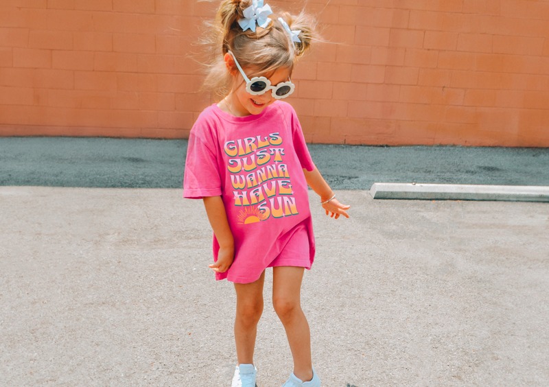 Girls just wanna have sun tee (adult and youth)