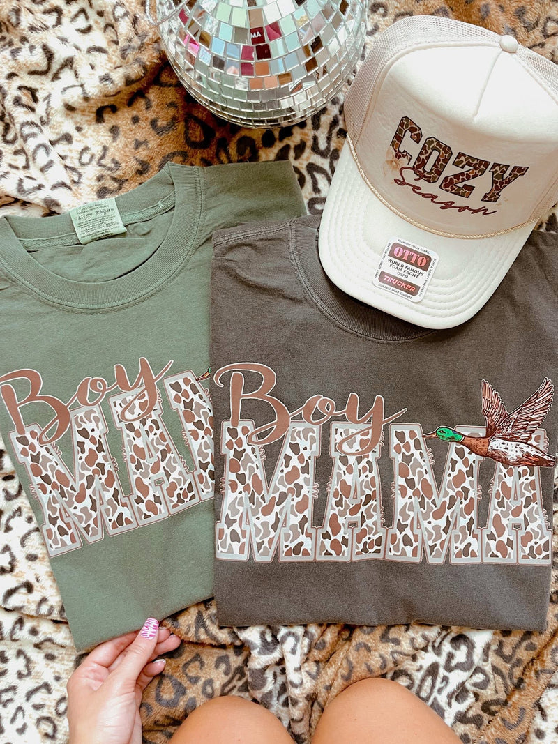 Boy Mama tee (2 color options)