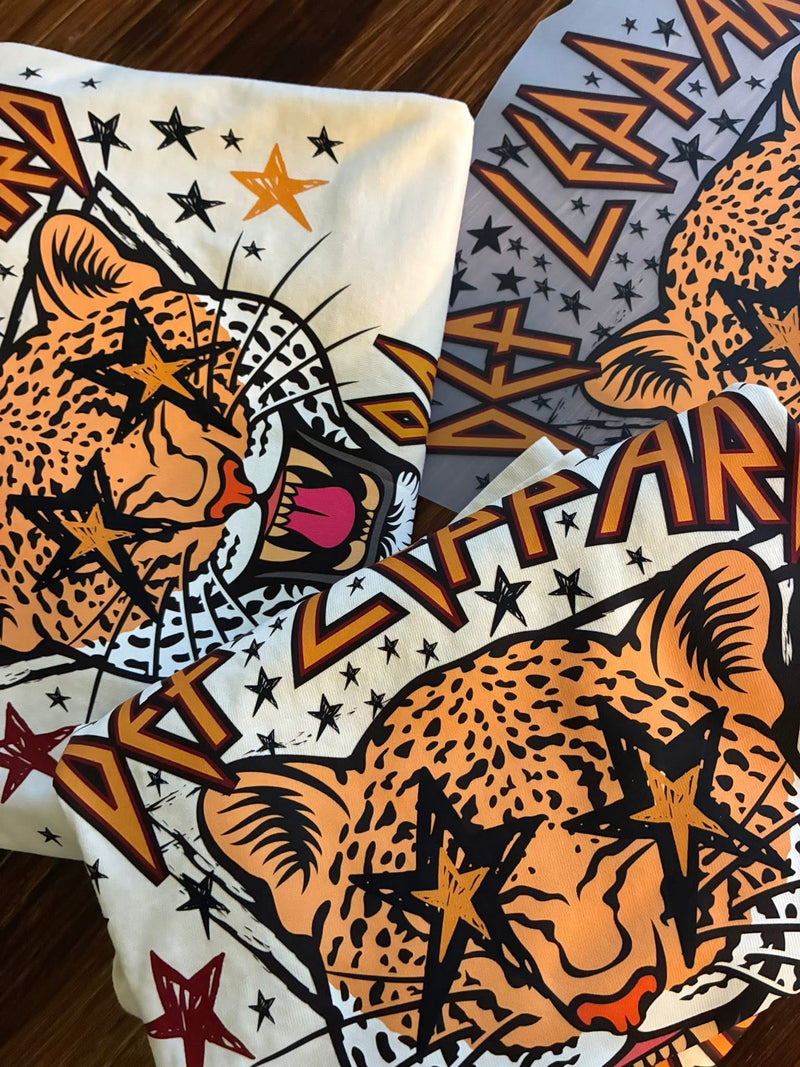 Def Leopard all the vibes tee