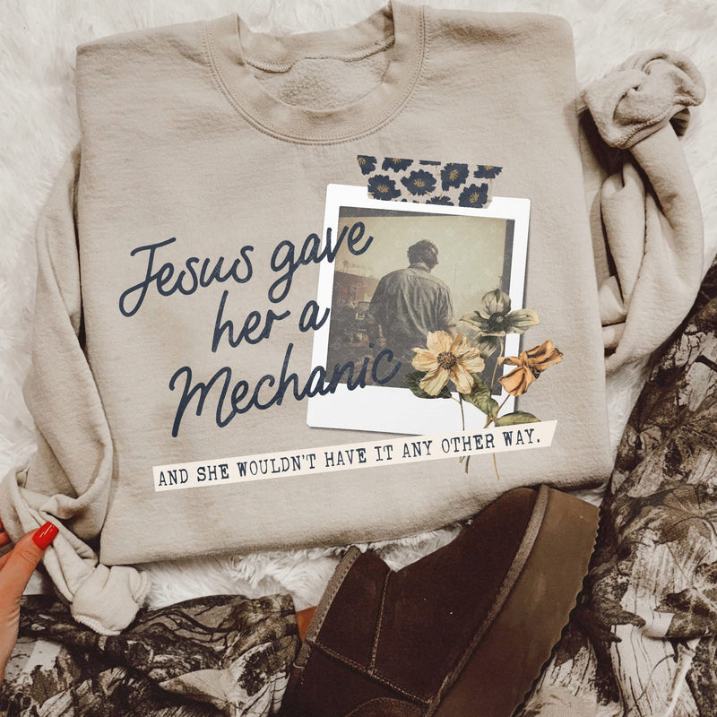 Jesus Gave her.... design sweatshirt or tee