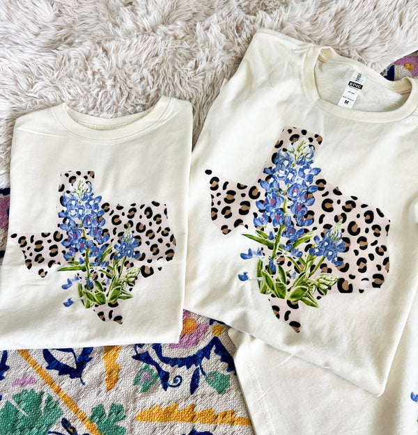 Bluebonnet Texas tee