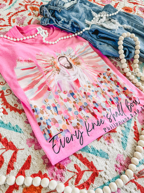 Every knee shall bow tee