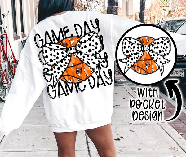 Coquette Basketball Gameday sweatshirt