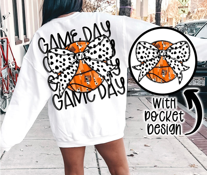 Coquette Basketball Gameday sweatshirt