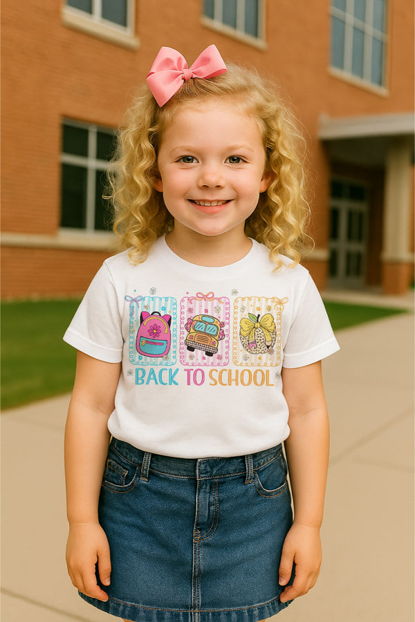 Cutie back to school tee youth