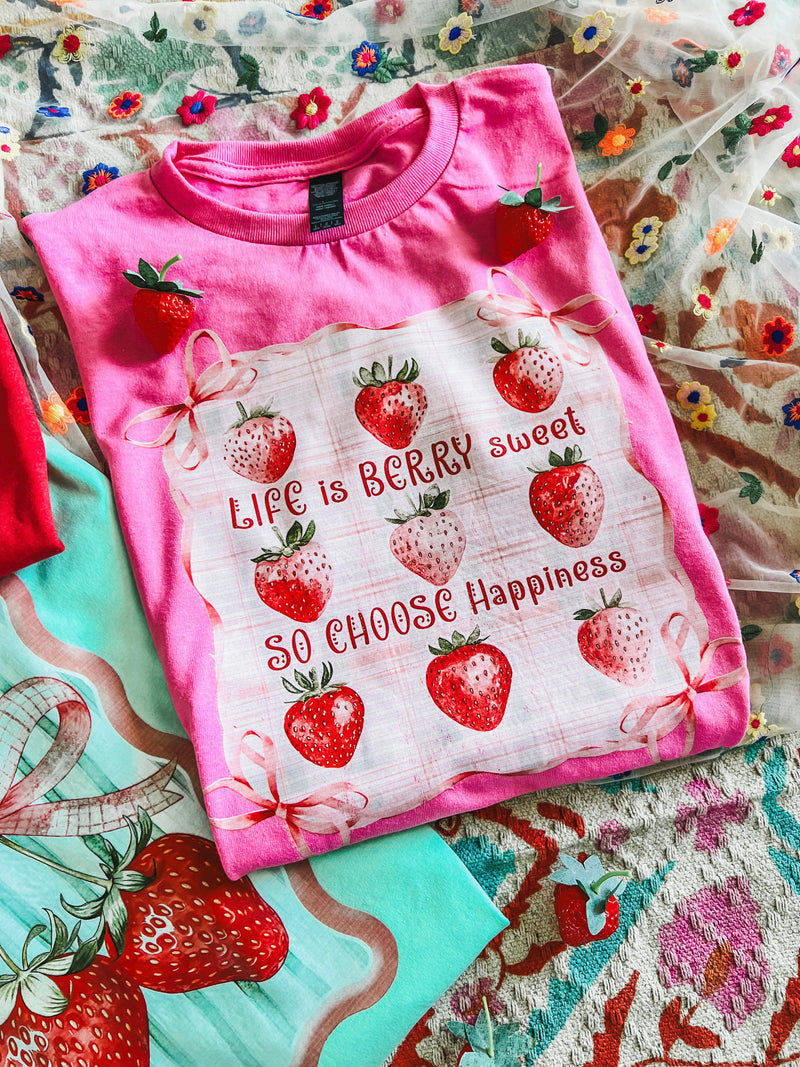 Life is Berry sweet tee