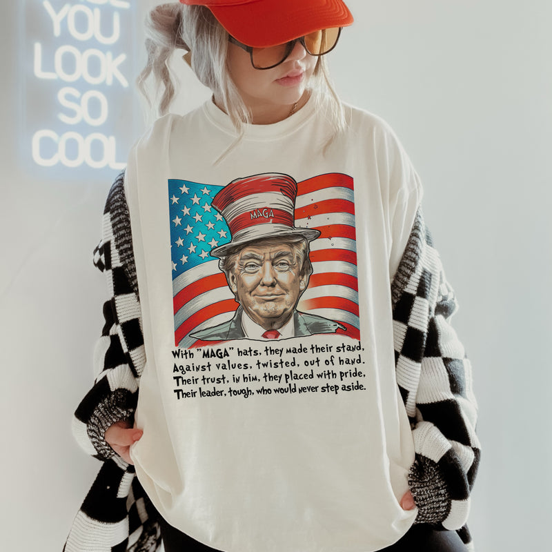 MAGA Hat, Dr. Seuss tee